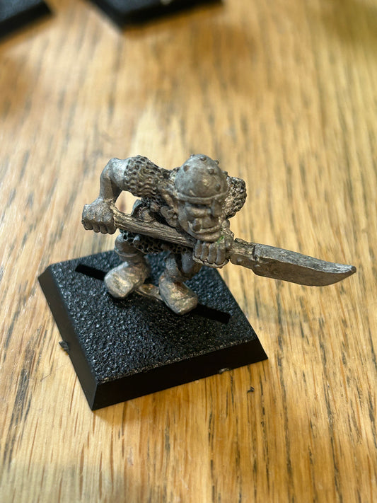 Games Workshop Marauder MM20 Orcs Orc Two Handed Weapon Halberd Orc11 Metal
