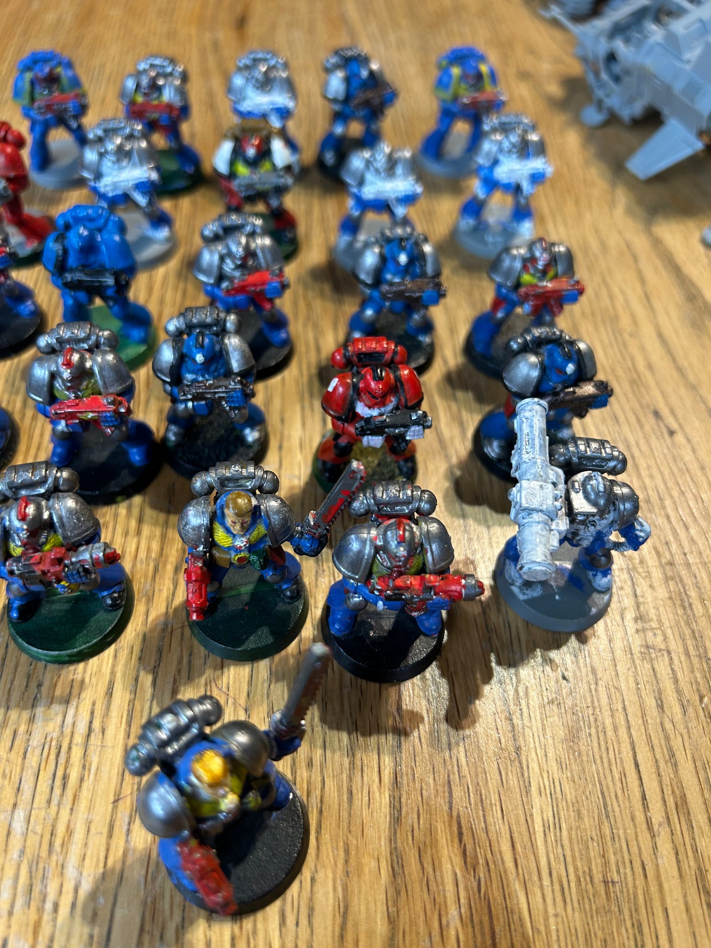 Warhammer 40k space marine plastic tactical marines x26 second edition warhammer 40k