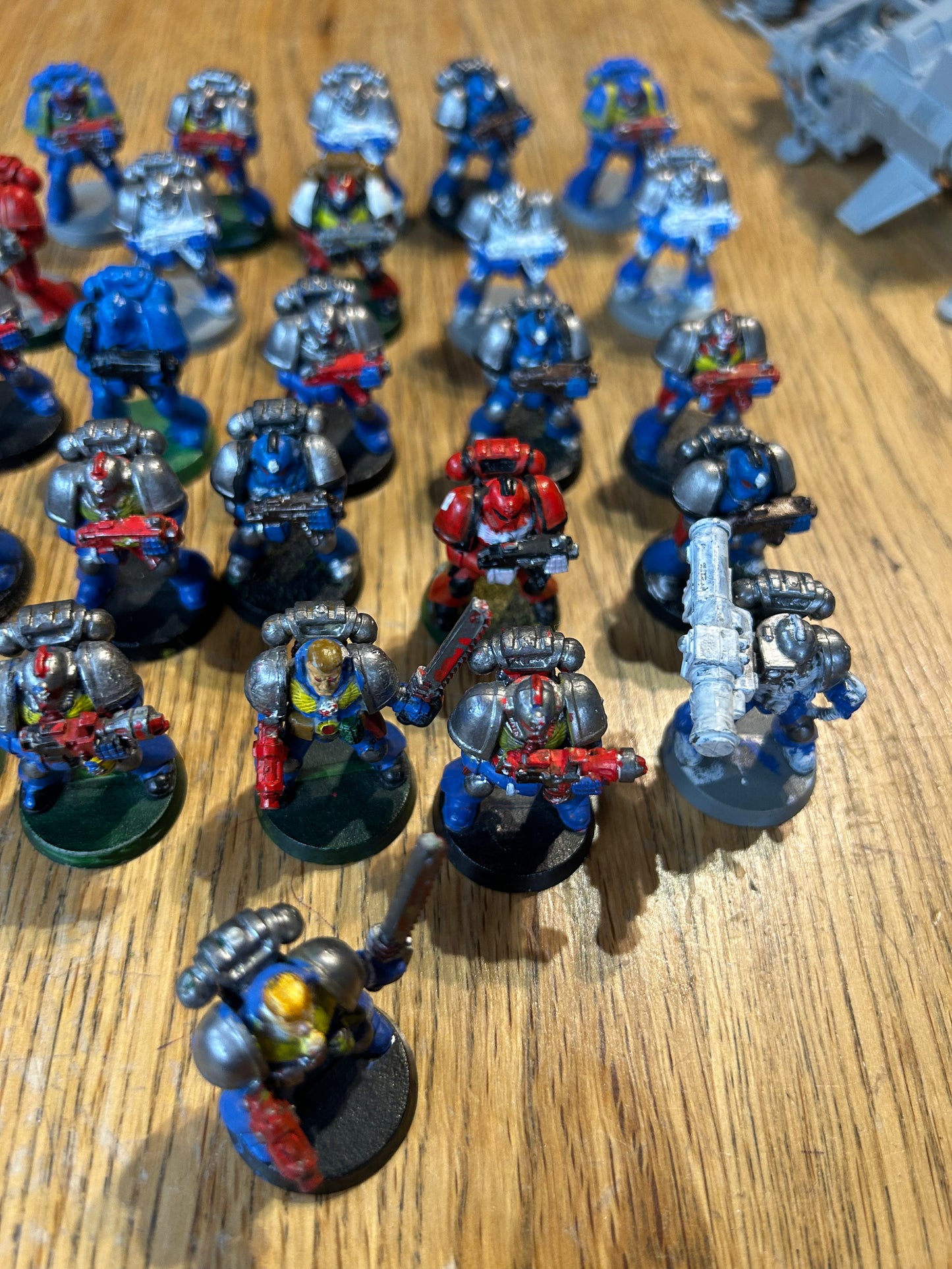 Warhammer 40k space marine plastic tactical marines x26 second edition warhammer 40k