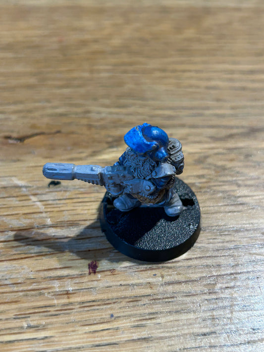 Citadel Warhammer 80s 40K Iron Claw Squat with Melta Gun