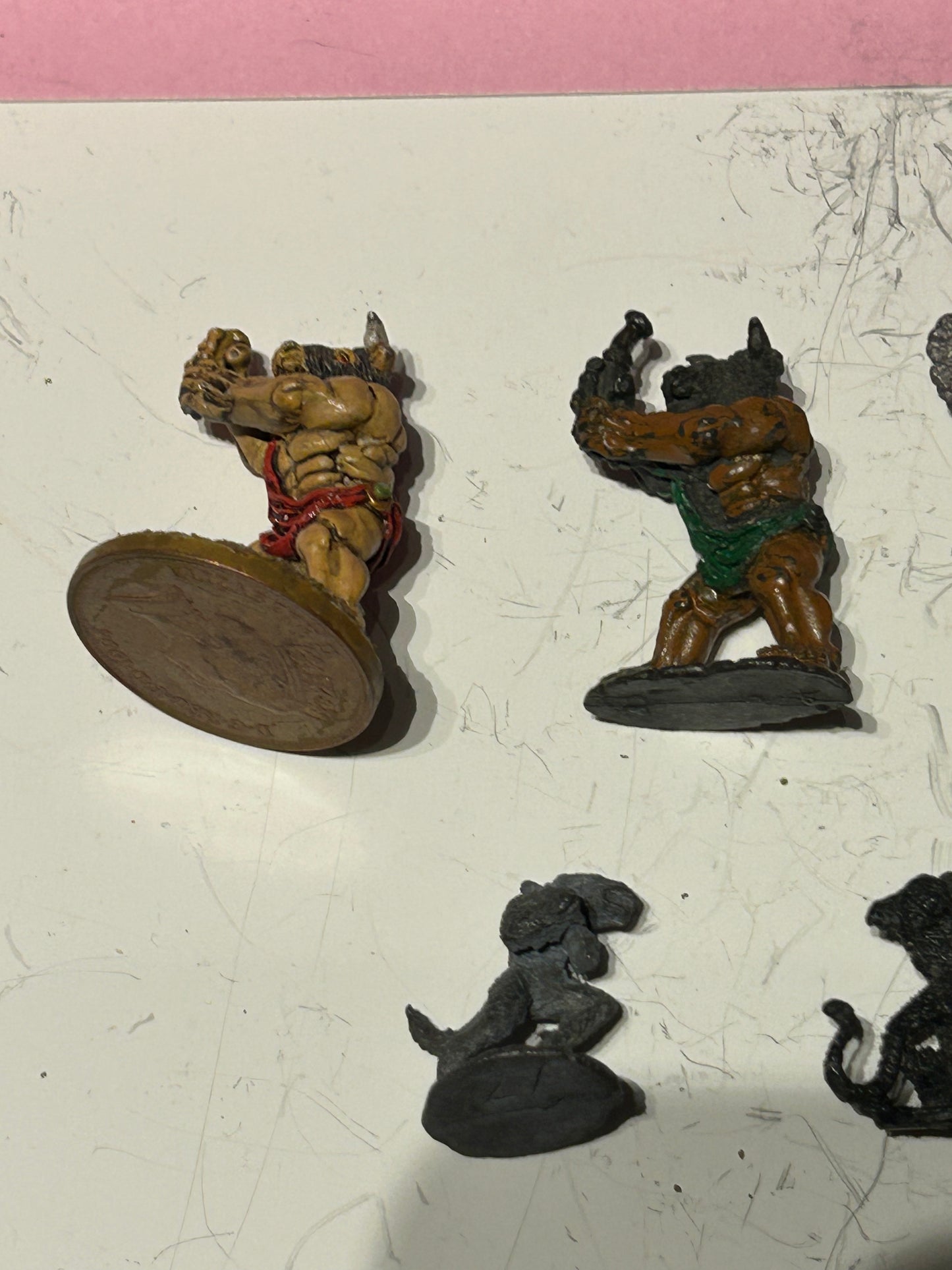 Warhammer fantasy monsters broken lot (weapons are broken) fiend factory