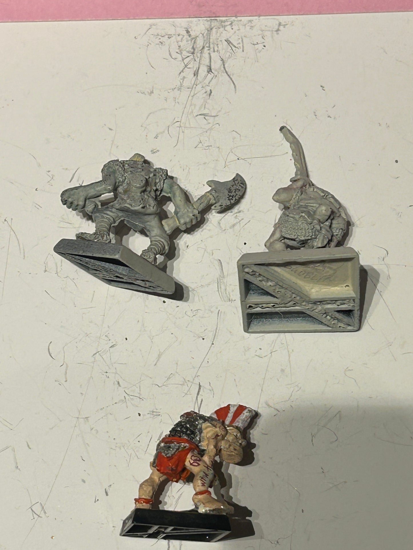 Warhammer fantasy broken weapon orc warriors x3