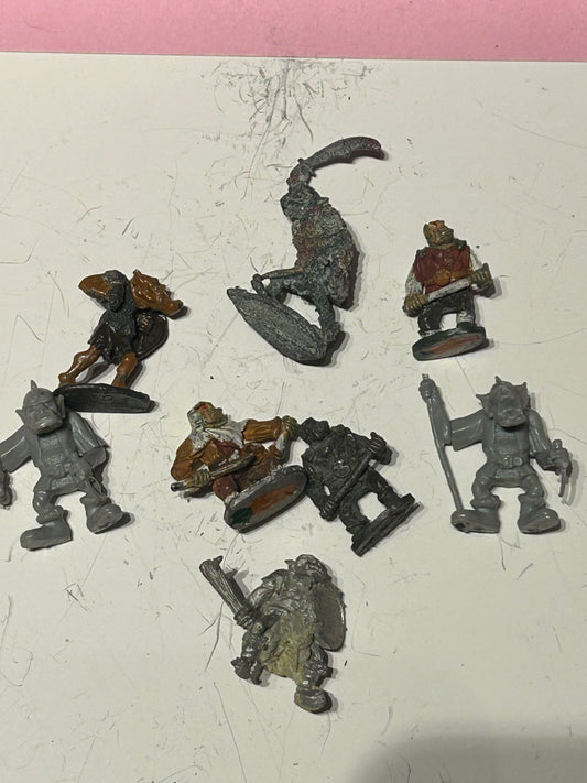 Citadel preslotta orcs lot ( mostly broken weapons but one literally with lead rot)