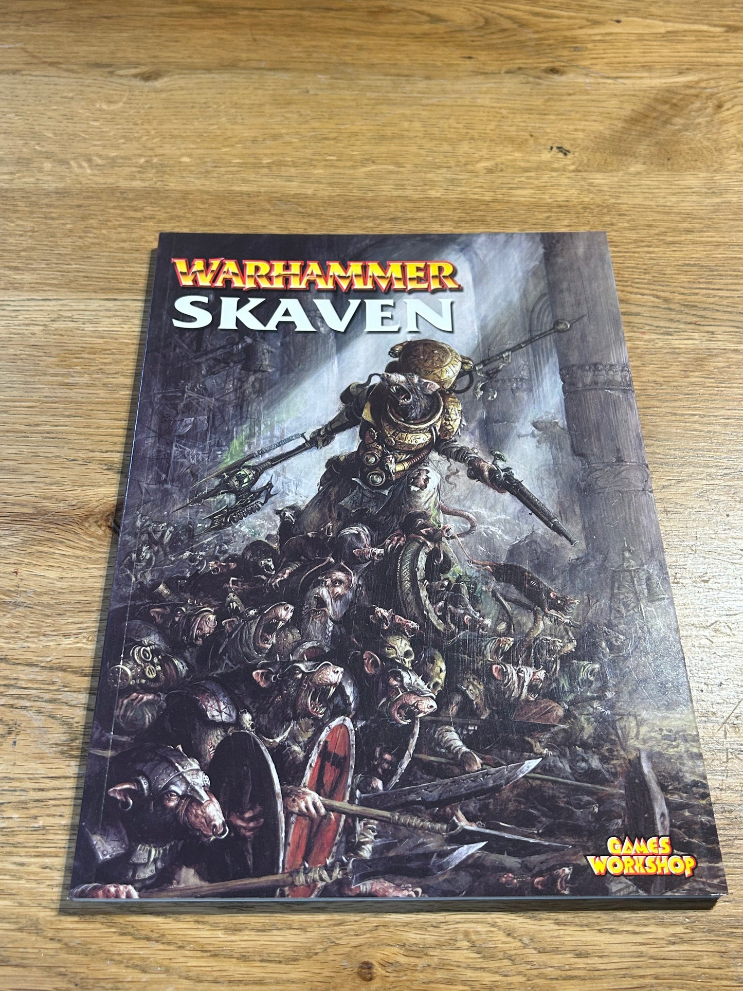 Warhammer Fantasy Skaven Army Book 5th edition paperback
