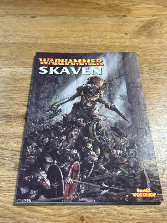 Warhammer Fantasy Skaven Army Book 5th edition paperback