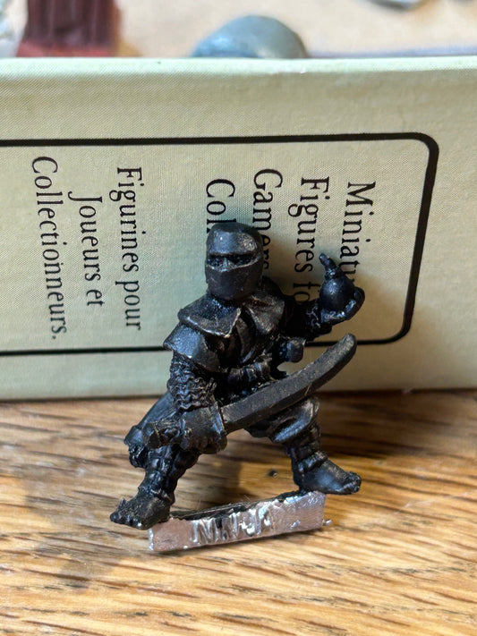 1985 Oriental Heroes OH1 Ninja Tojo Citadel Fighter Shinobi Assassin Hero AD&D