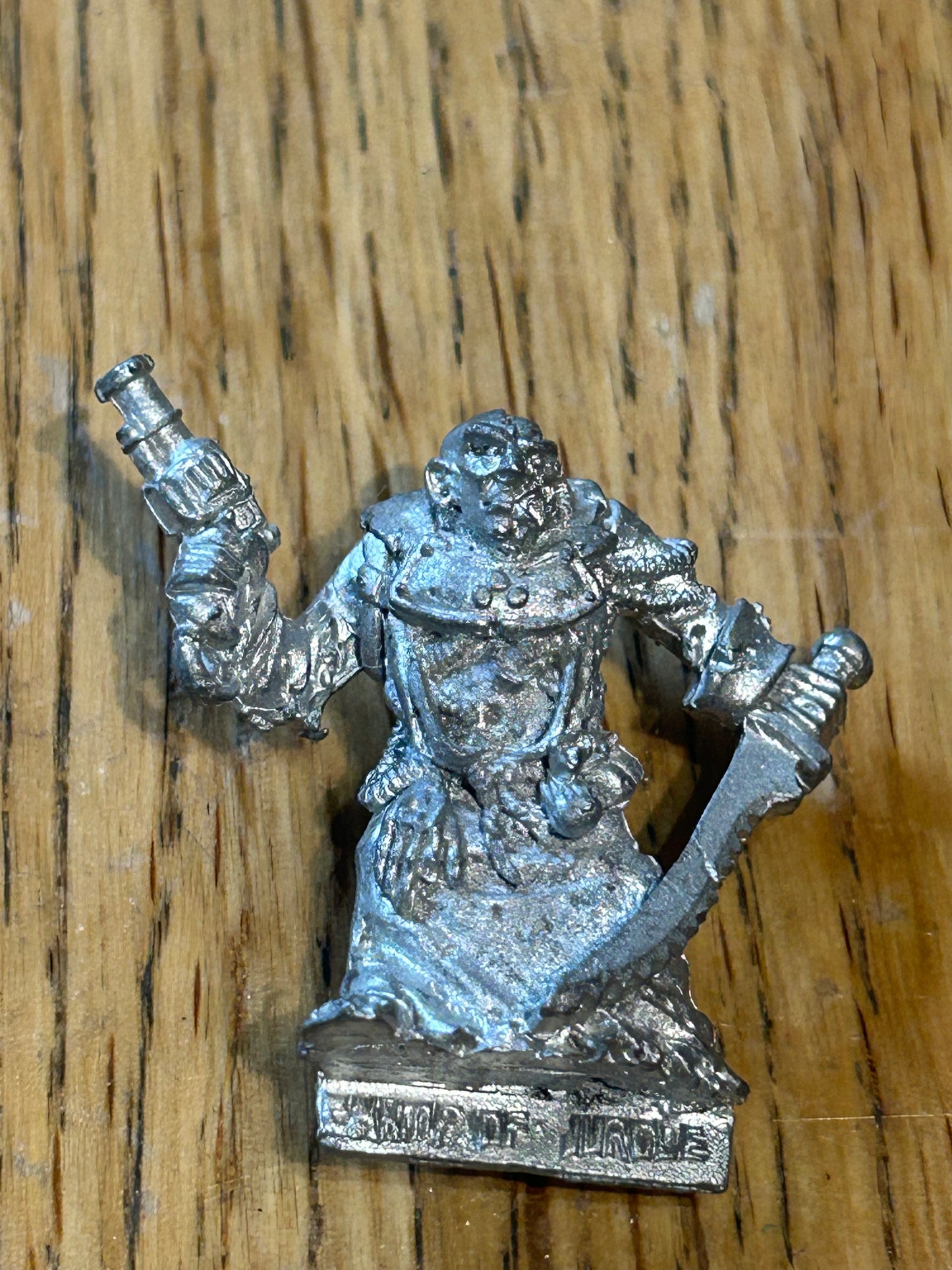 Warhammer Chaos Champion of Nurgle with Pistol and Sword Games Workshop
