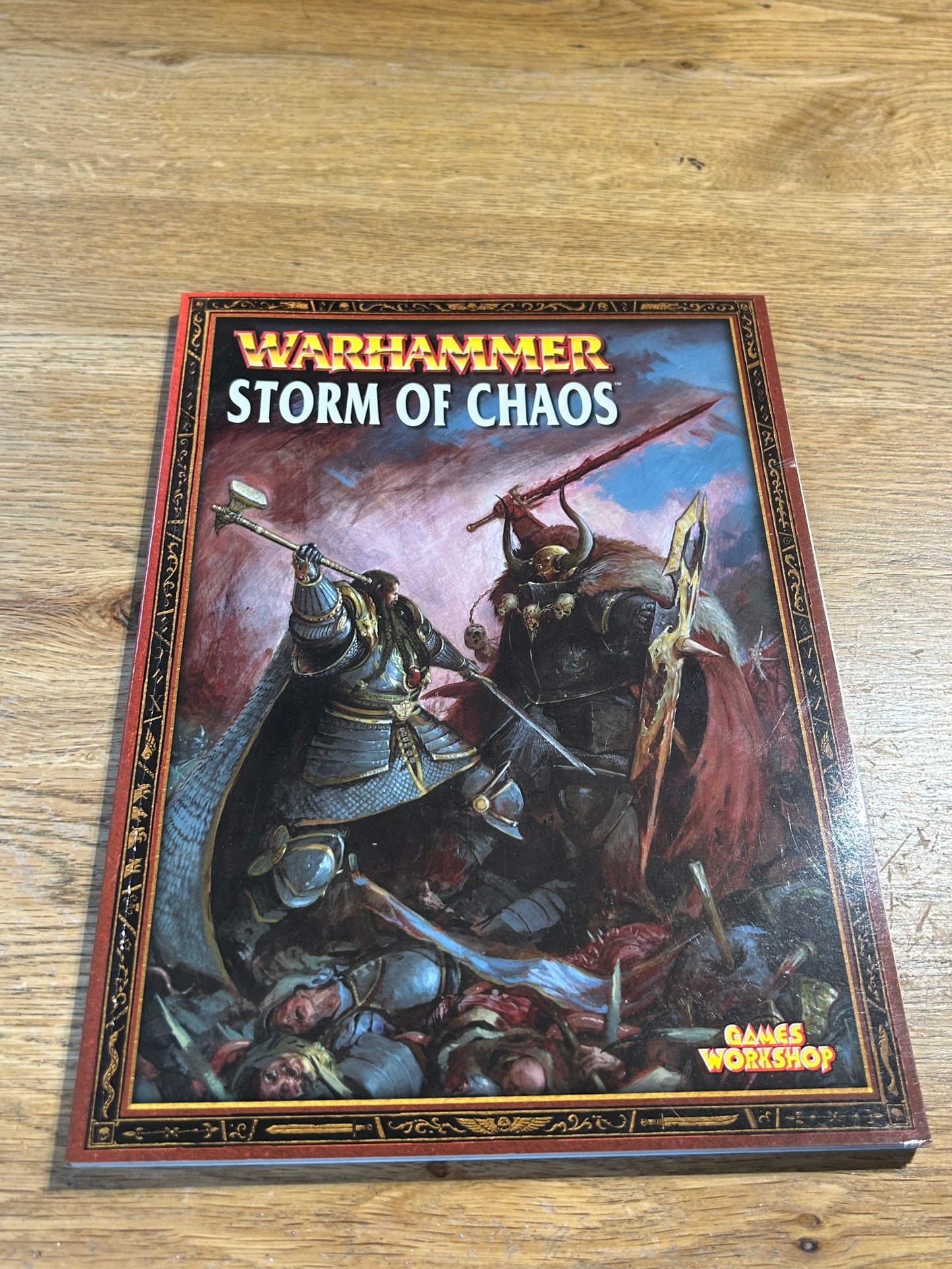 Warhammer Fantasy Battles Storm Of Chaos Rule Book Campaign Games Workshop