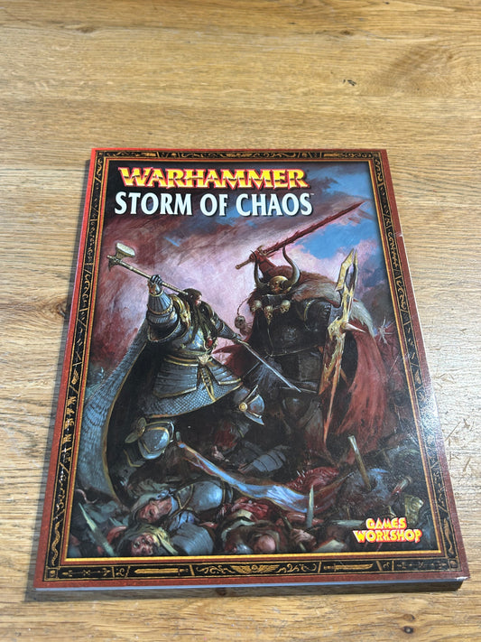Warhammer Fantasy Battles Storm Of Chaos Rule Book Campaign Games Workshop