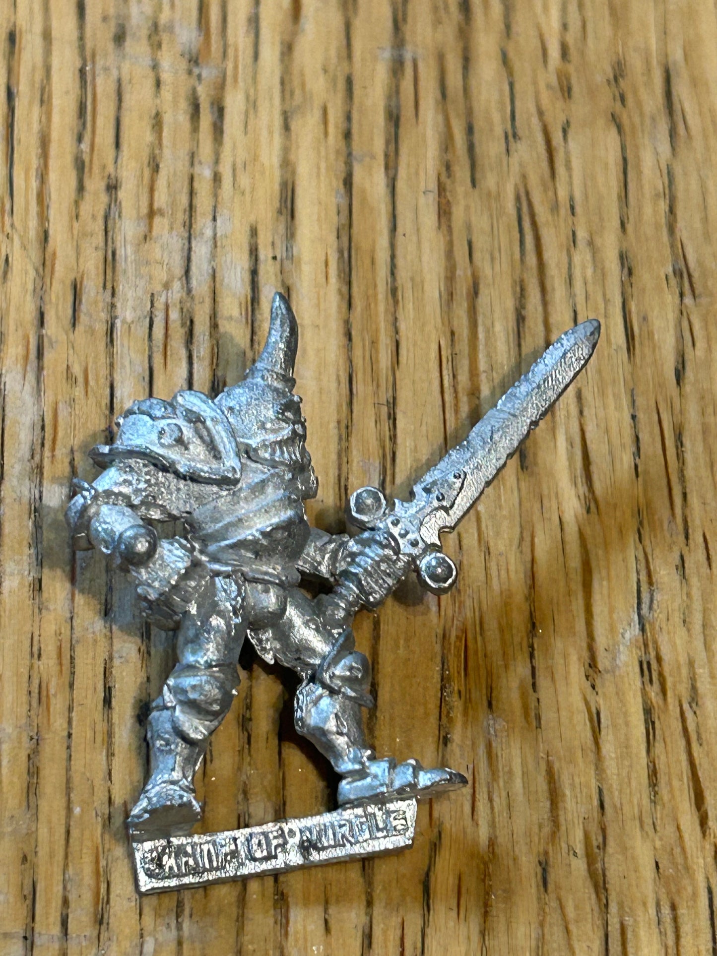 1988 Chaos Champion of Nurgle with Sword GW - Metal