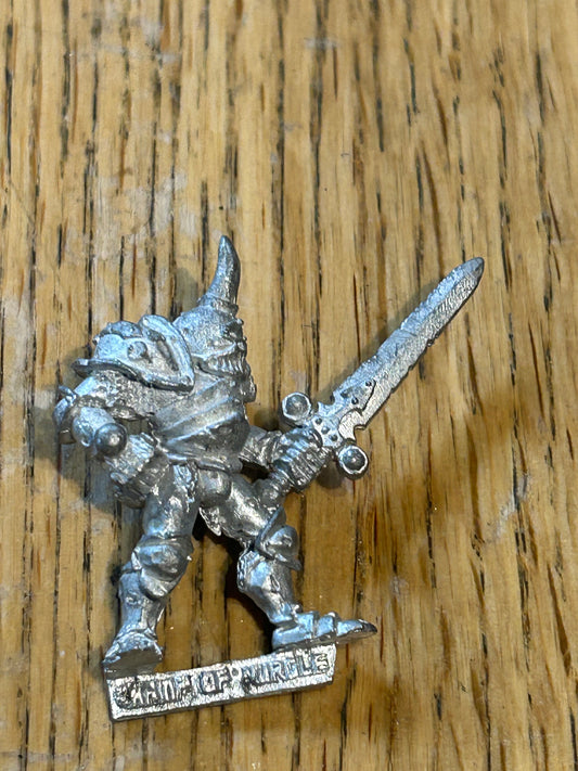 1988 Chaos Champion of Nurgle with Sword GW - Metal