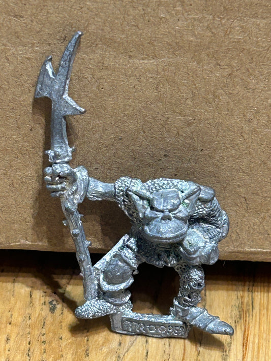 Warhammer Fantasy Old world Orc spearman Ruglud’s armoured orcs
