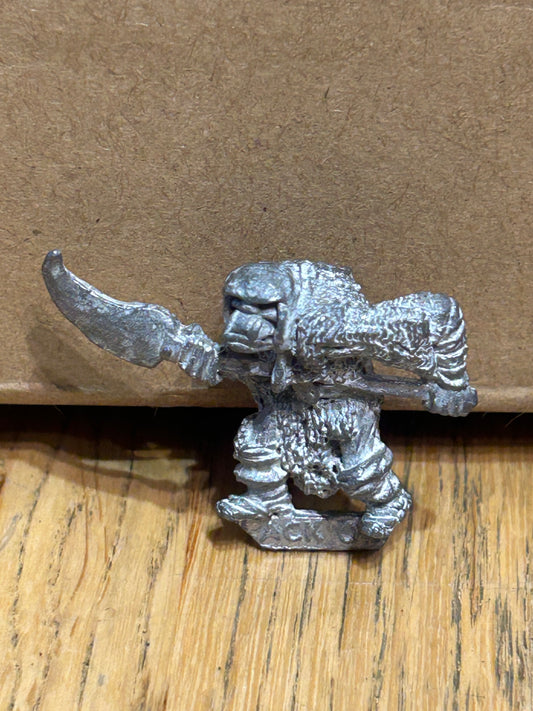 Warhammer fantasy Orc, Eeza Ugezod’s Mother Crushers Trooper