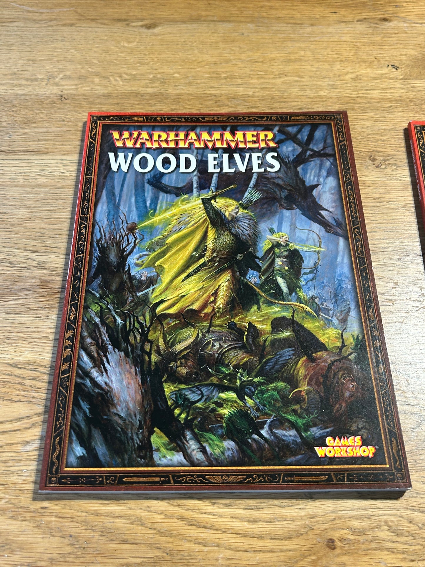 Games Workshop Warhammer 7th Edition Army Book Wood Elves OOP