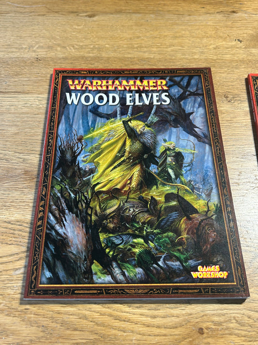 Games Workshop Warhammer 7th Edition Army Book Wood Elves OOP