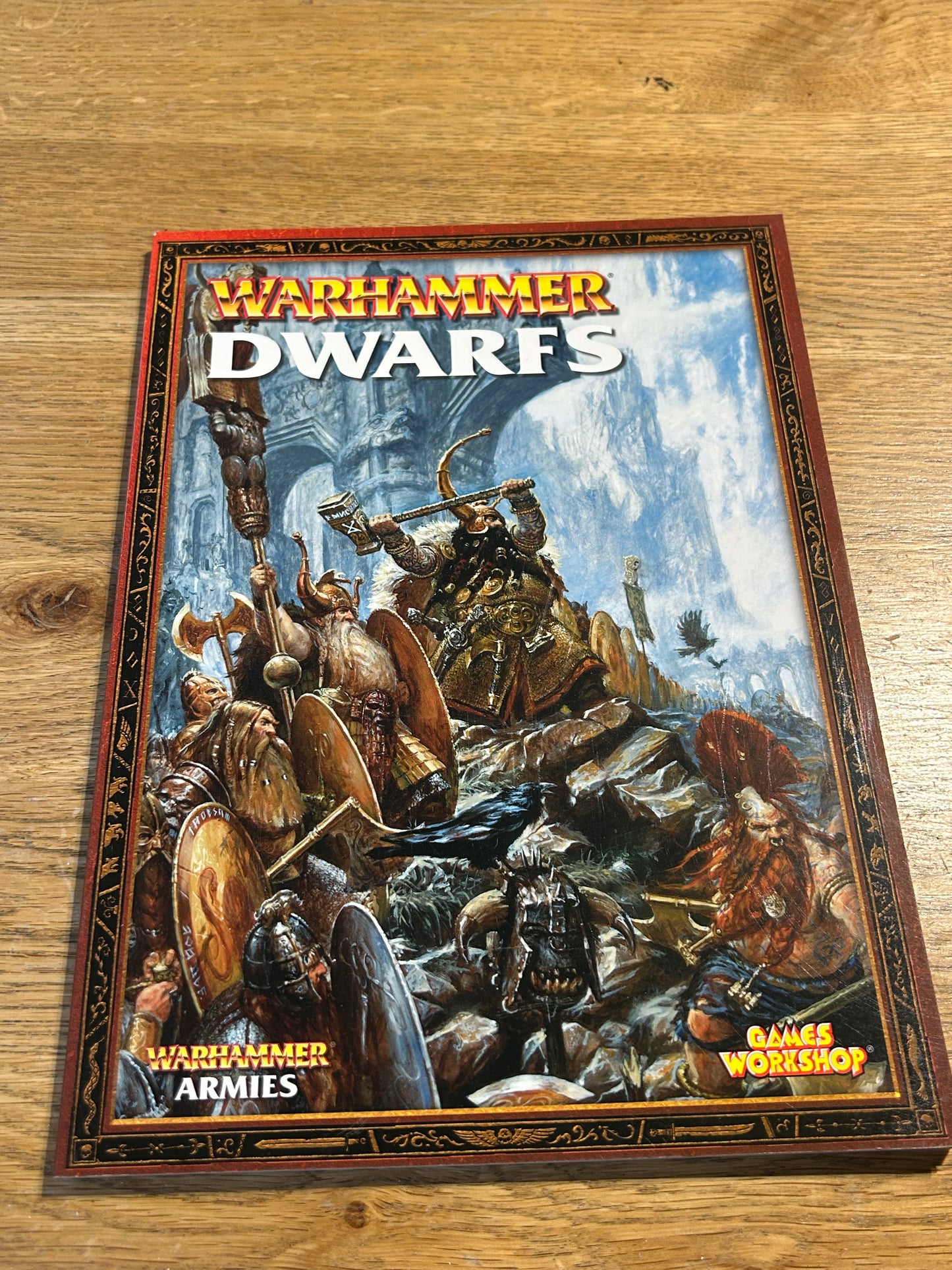 Dwarfs Army Book 7th edition Warhammer Armies. Fantasy Battle. Rick Priestley.