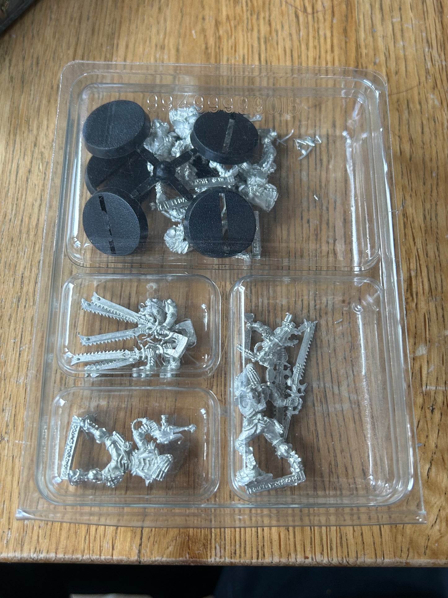 Games Workshop Warhammer 40k Eldar Aeldari Striking Scorpions Metal Miniature X6 opened box