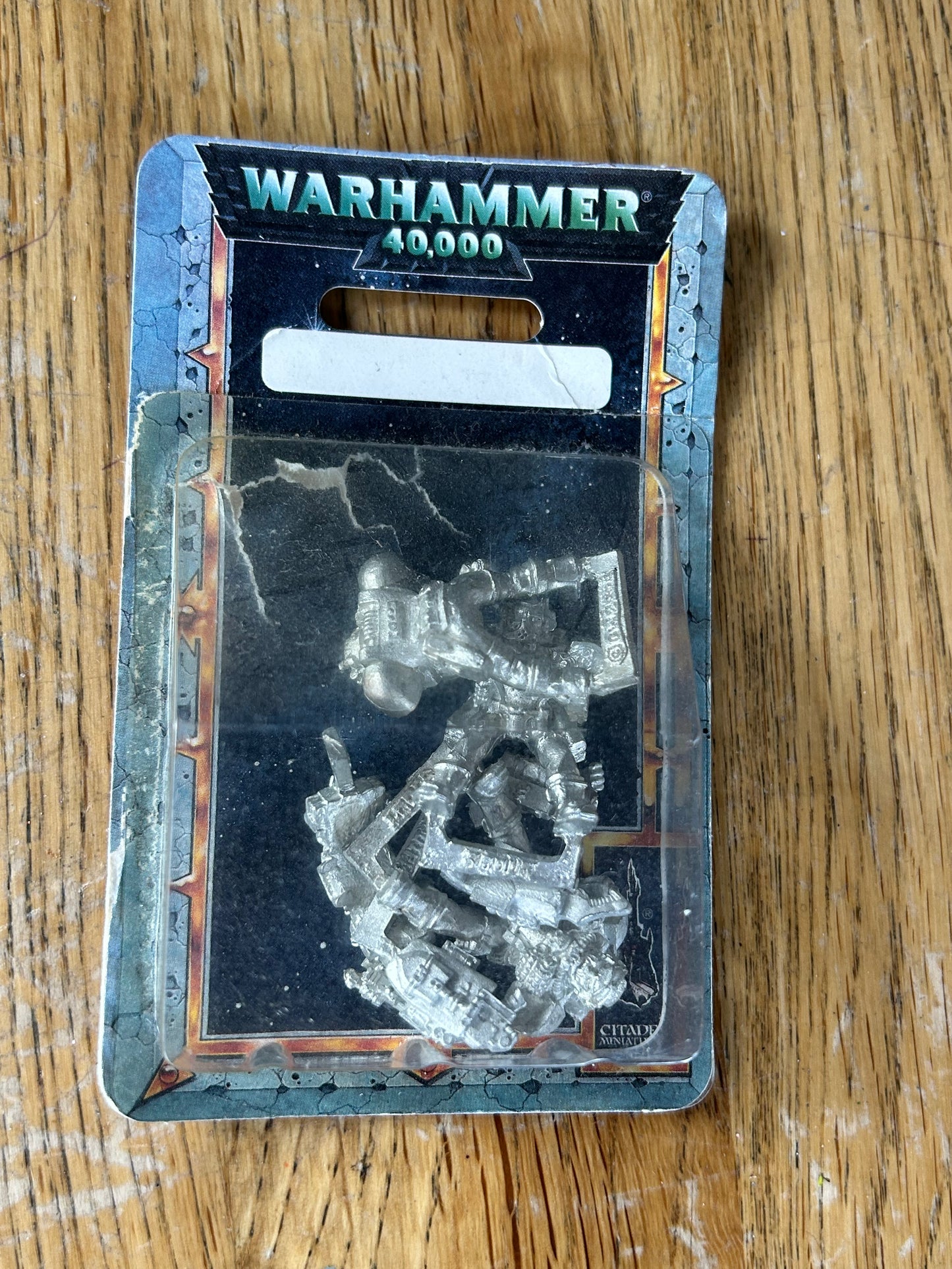 Warhammer 40k space marine scout bikers opened blister