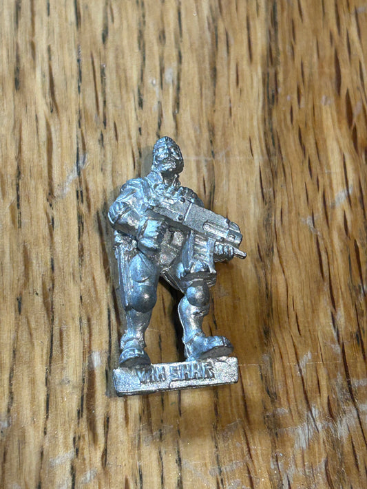 Van Saar Ganger With Bolter RARE Necromunda Metal Warhammer 40K