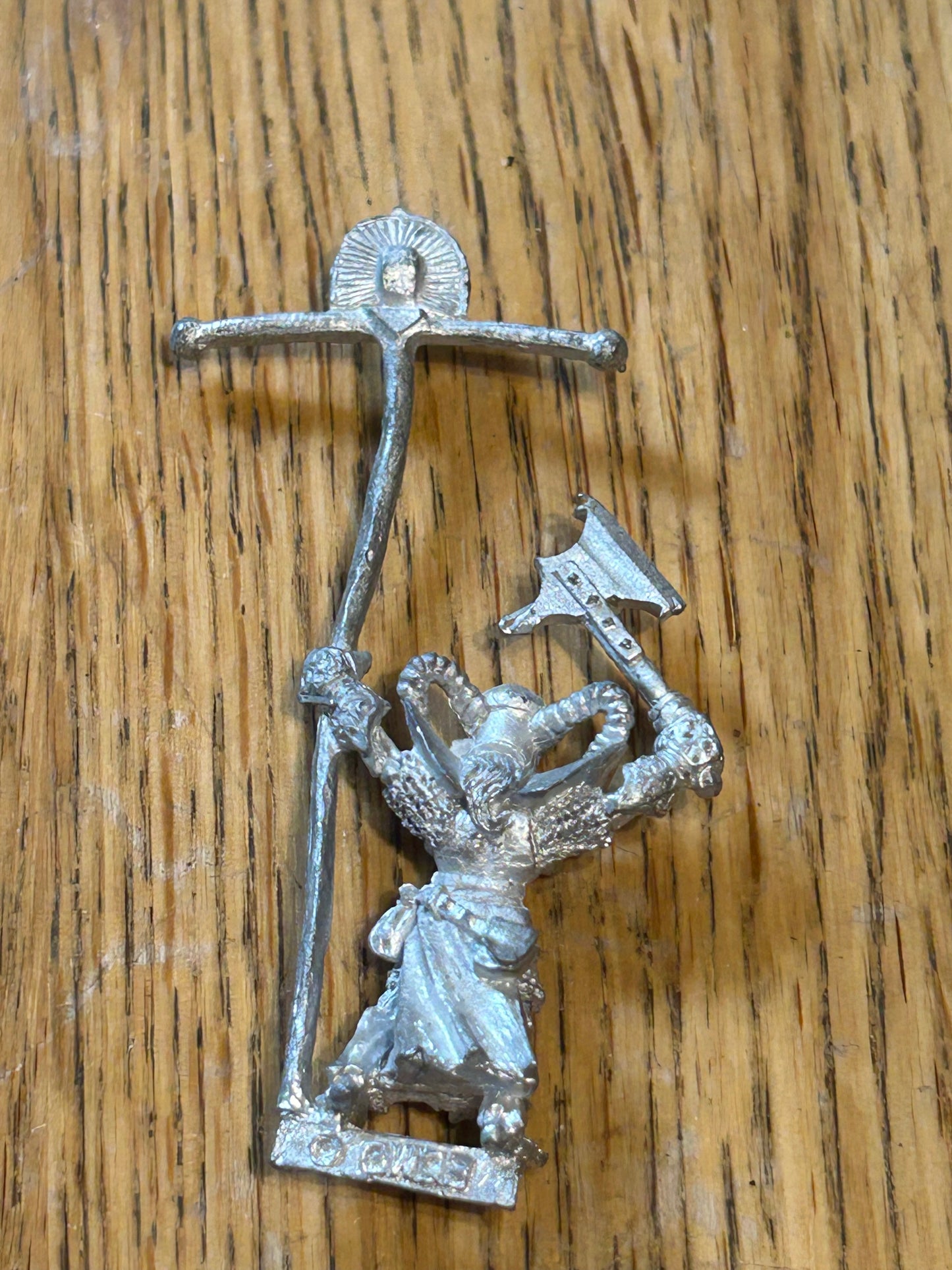 1993 Undead Skeleton Command Champion Standard Bearer Citadel Warhammer GW Metal
