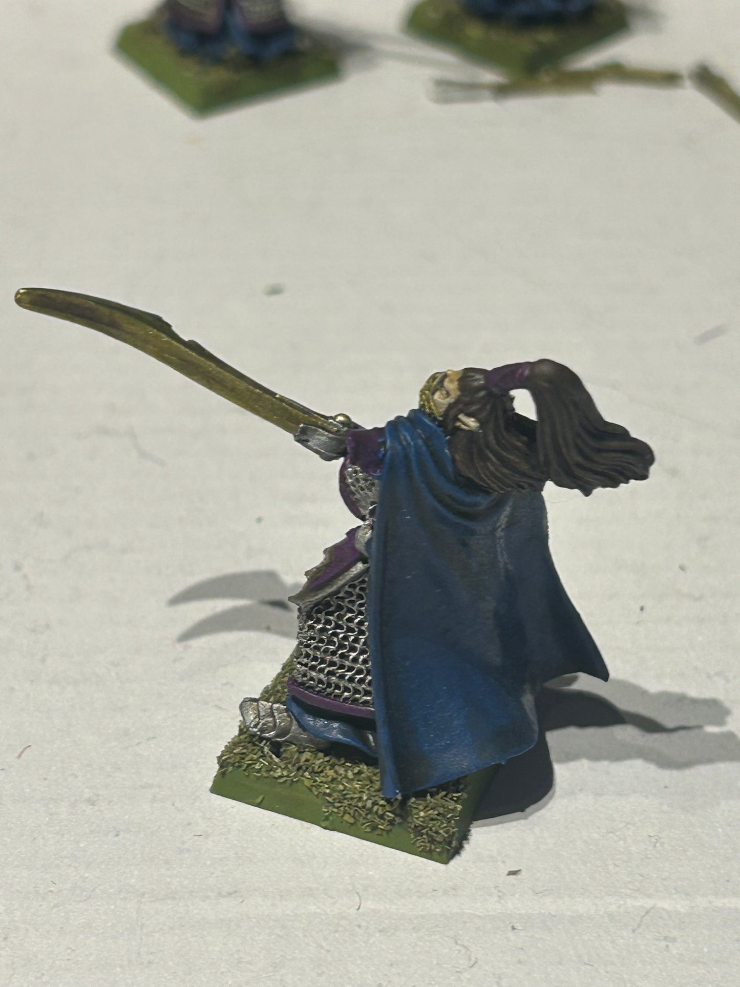 Warhammer Fantasy Dark Elf Har Garneth Executioner Champion The Old World Metal