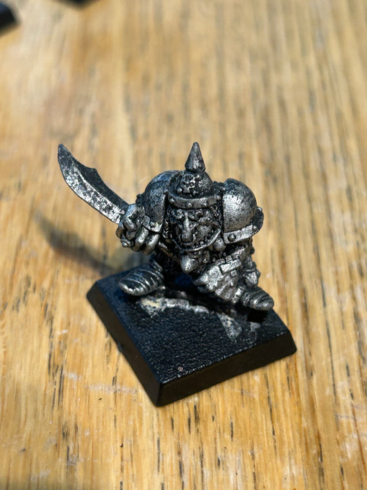 Warhammer fantasy goblins night goblin champion/boss