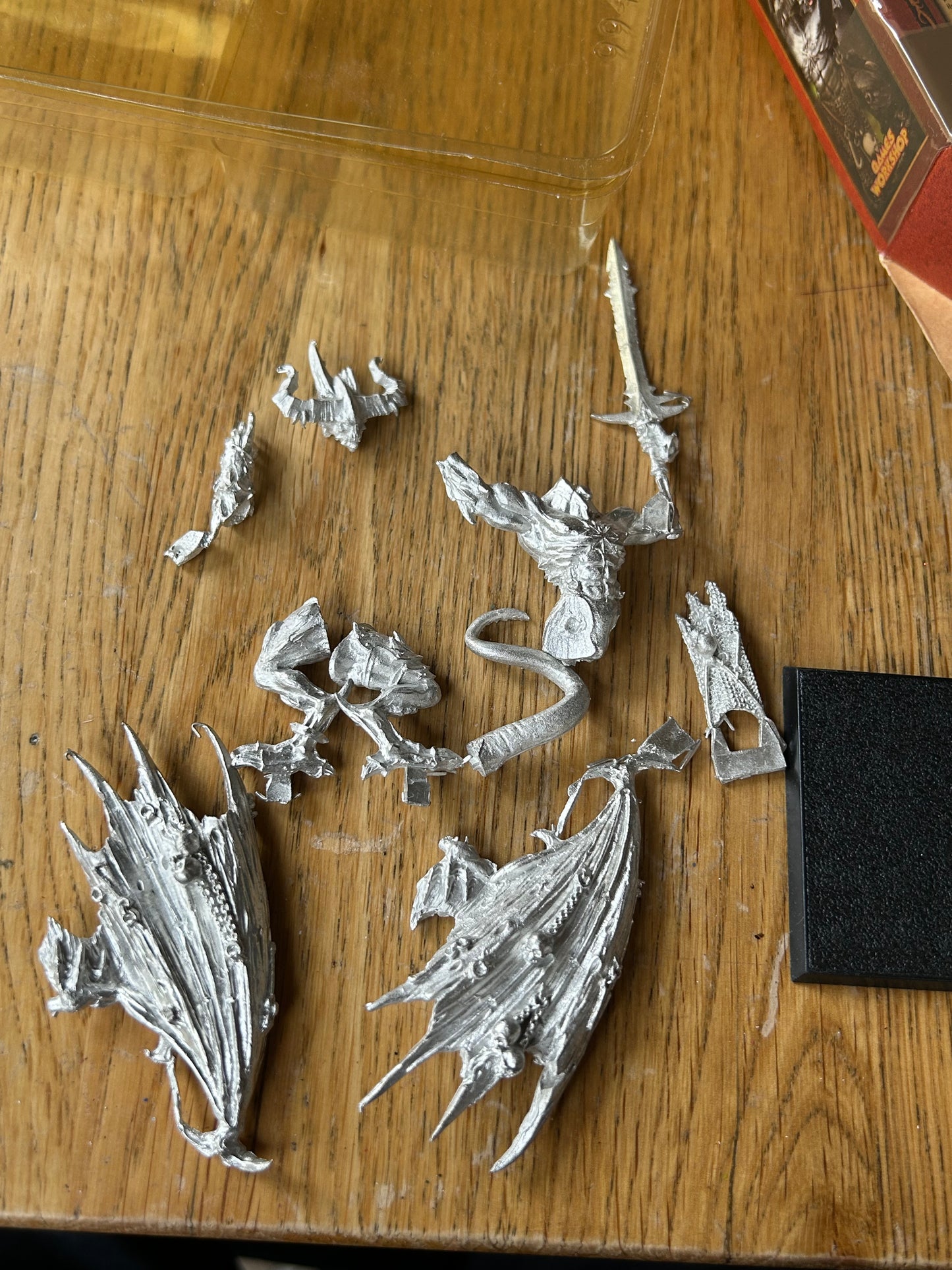 WARHAMMER - Be'Lakor, The Dark Master - Daemons of Chaos - OOP Metal new in damaged box