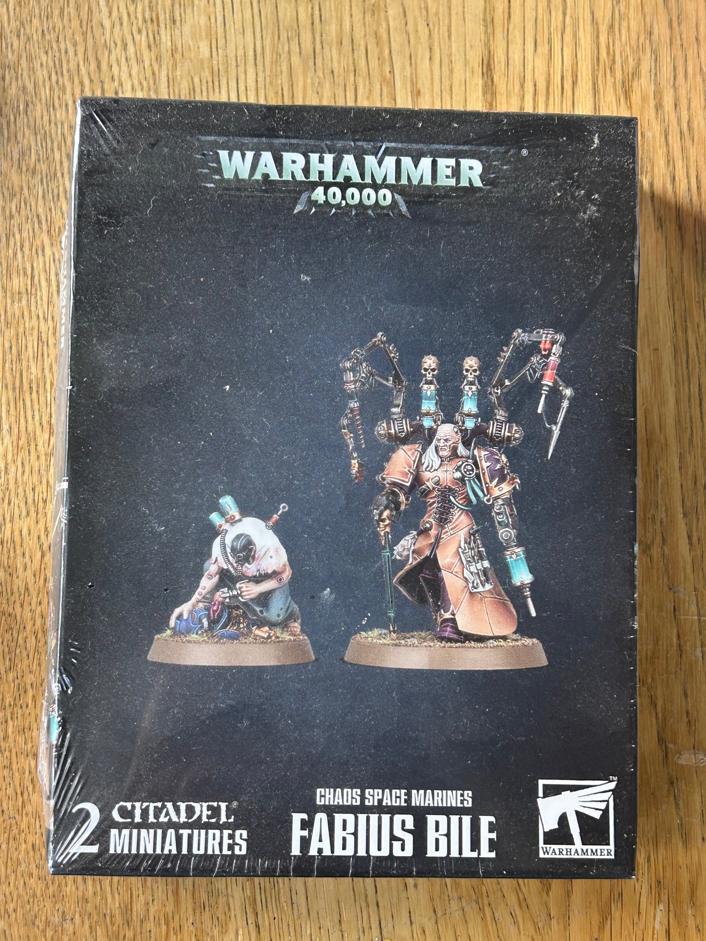 GW Warhammer 40000 40K Chaos Space Marines Fabius Bile NEW in sealed BOXED