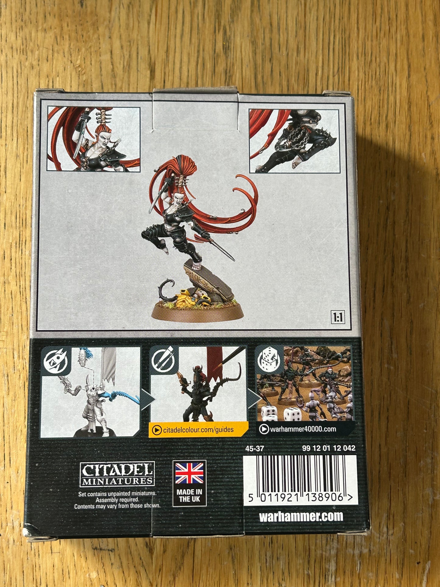 Lelith Hesperax Drukhari Eldar Brand New in opened box Warhammer Games Workshop 40k