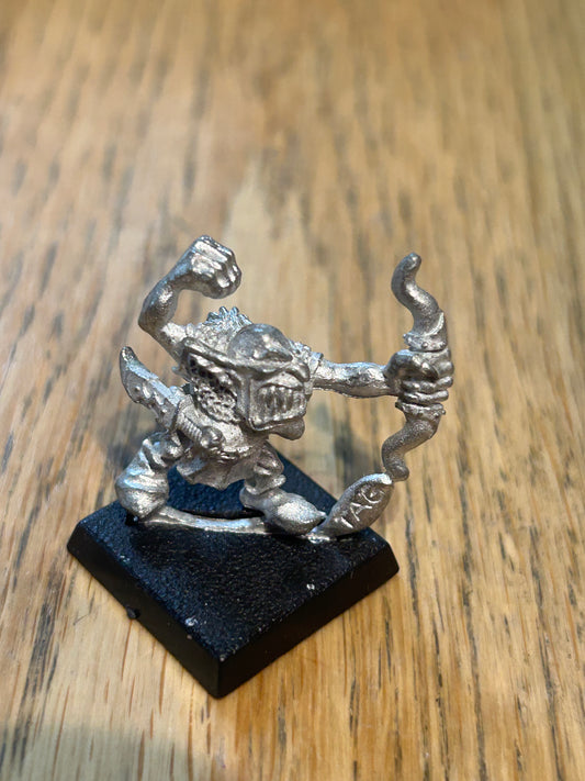 Vintage Games Workshop Warhammer Goblin Wolf Chariot Archer Metal  (7 available)