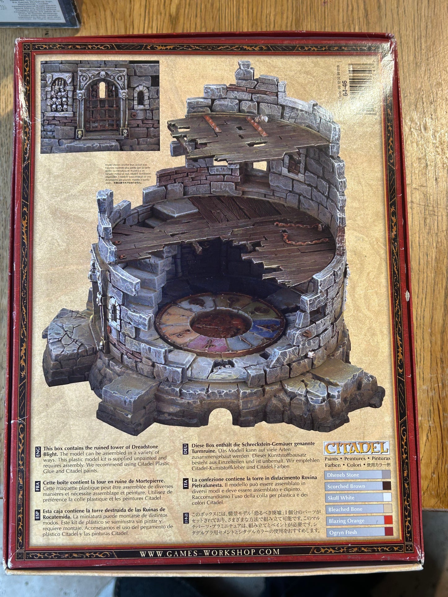 Games Workshop Warhammer Fantasy Old World Scenery Dreadstone Blight Terrain OOP new in opened box