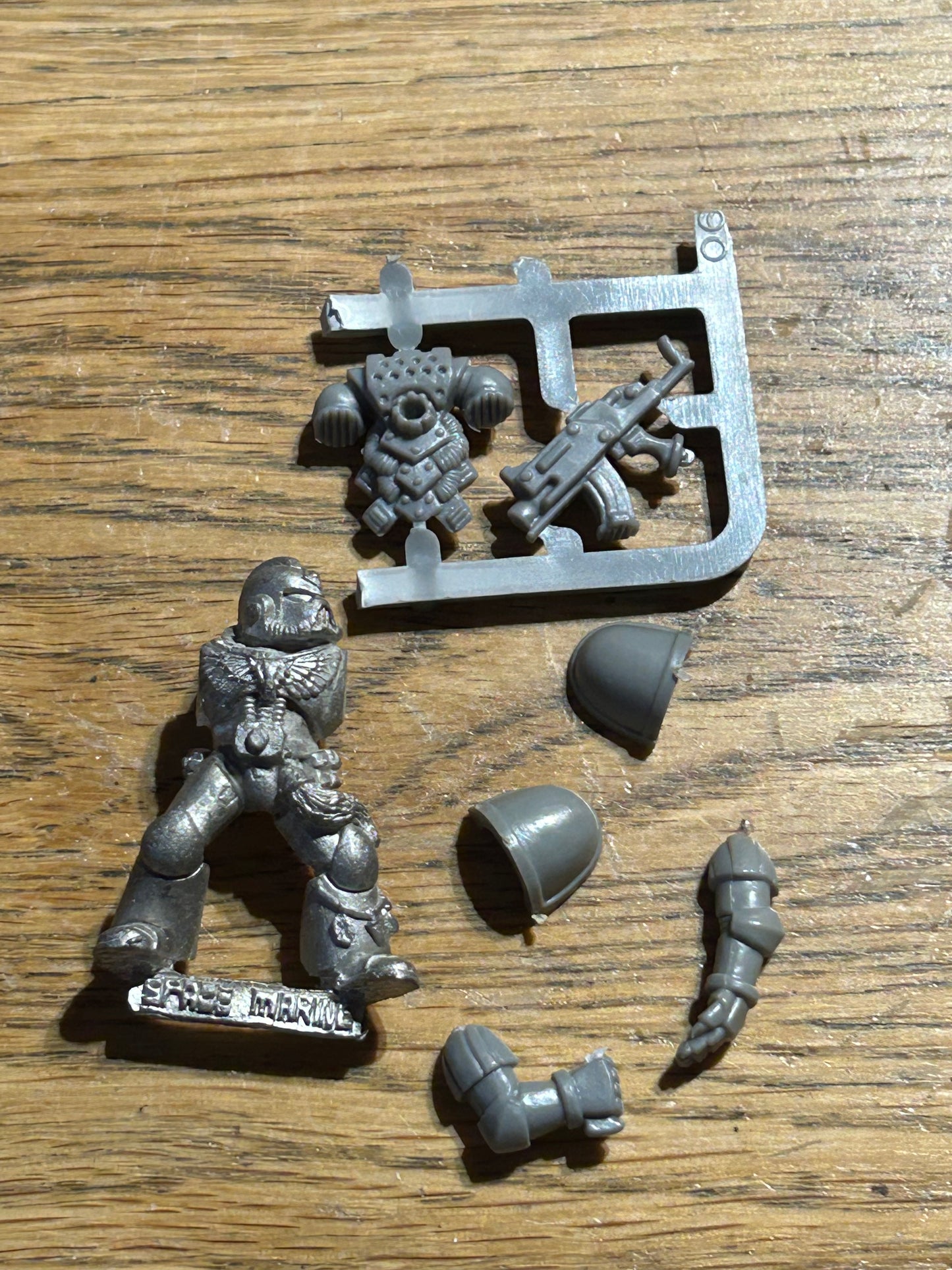 WH40K Space Wolves Grey Hunter Classic Metal Marine 2nd Edition 1990s