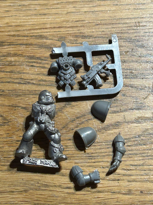 WH40K Space Wolves Grey Hunter Classic Metal Marine 2nd Edition 1990s