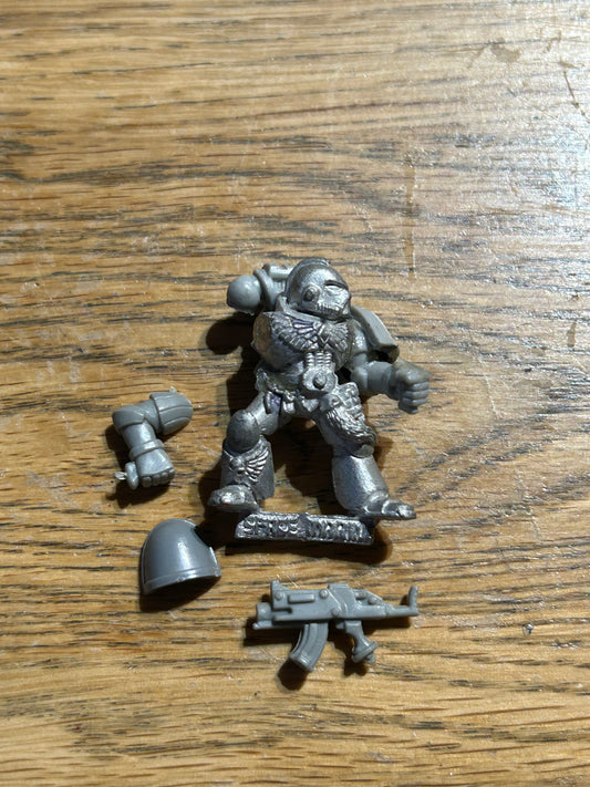 WH40K Space Wolves Grey Hunter Classic Metal Marine 2nd Edition 1990s