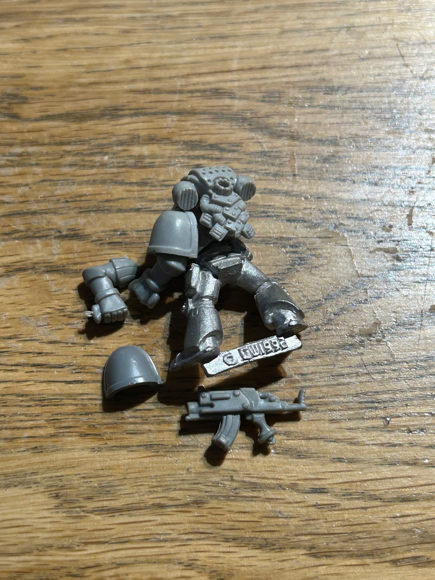 WH40K Space Wolves Grey Hunter Classic Metal Marine 2nd Edition 1990s