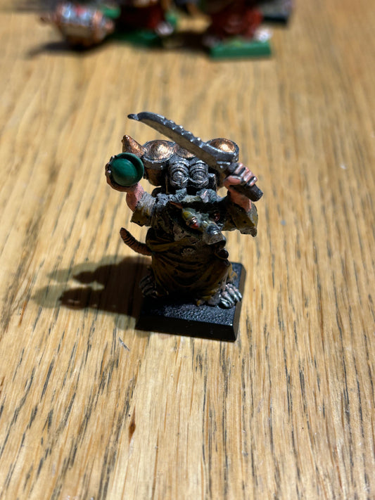 Warhammer fantasy skaven poison wind globadier metal