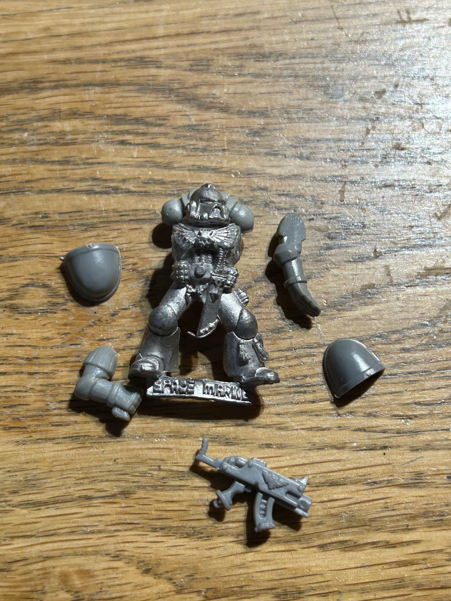 WH40K Space Wolves Grey Hunter Classic Metal Marine 2nd Edition 1990s