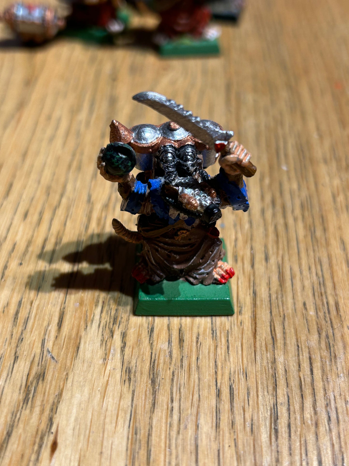 Warhammer fantasy skaven poison wind globadier metal