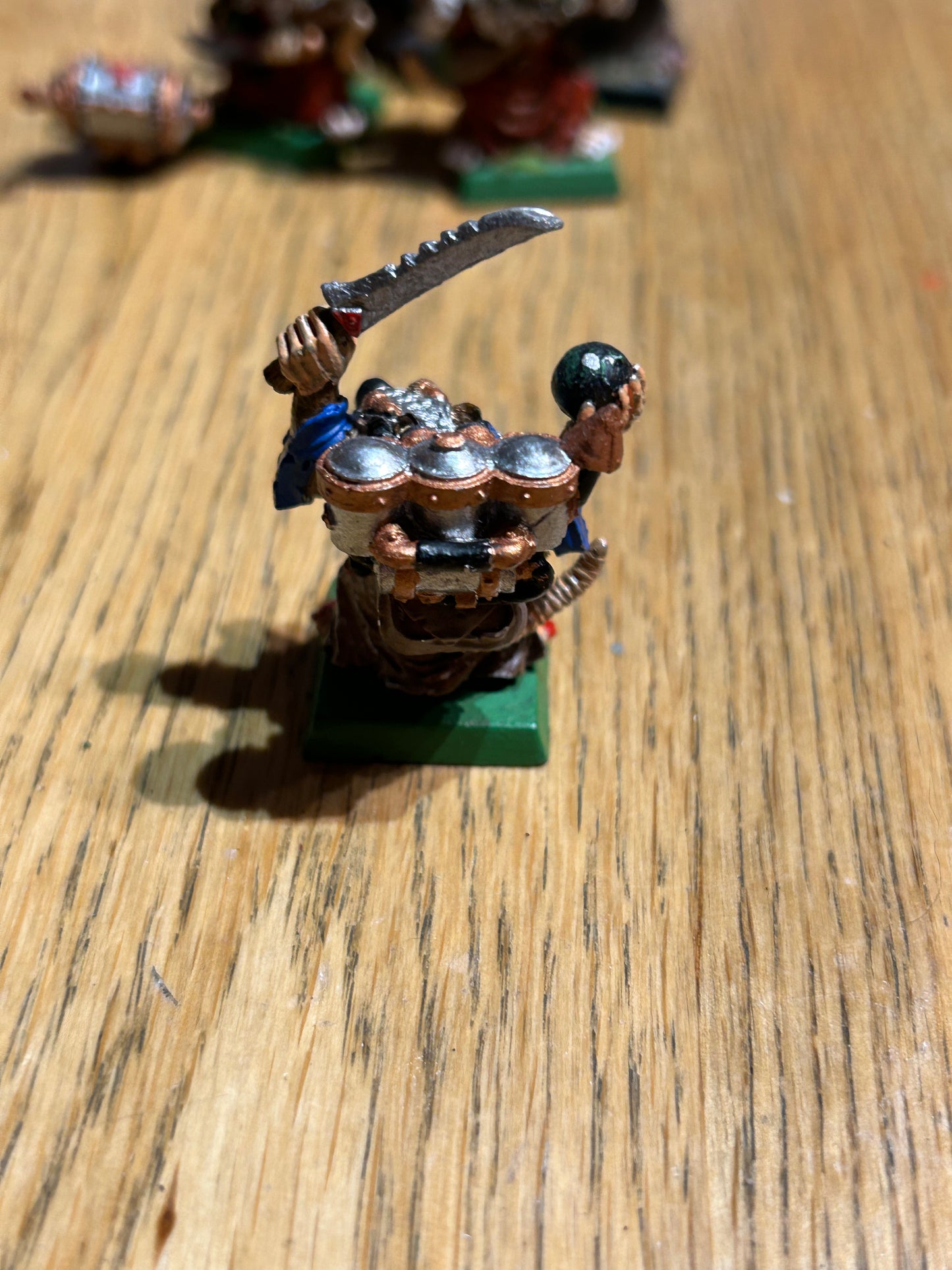 Warhammer fantasy skaven poison wind globadier metal