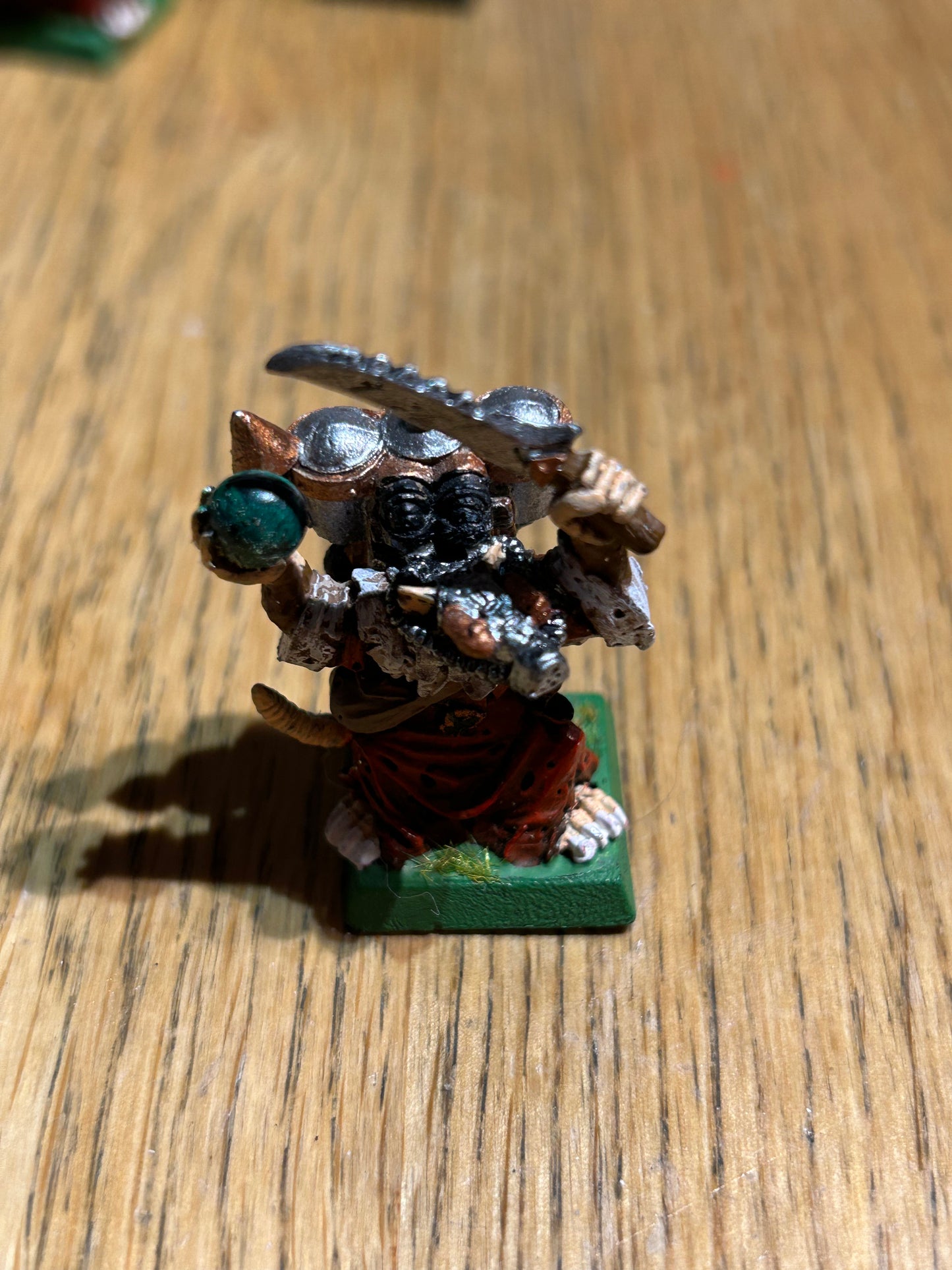 Warhammer fantasy skaven poison wind globadier metal