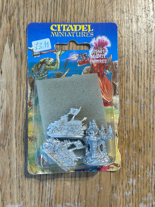 Warhammer fantasy mighty empires necropol and banners