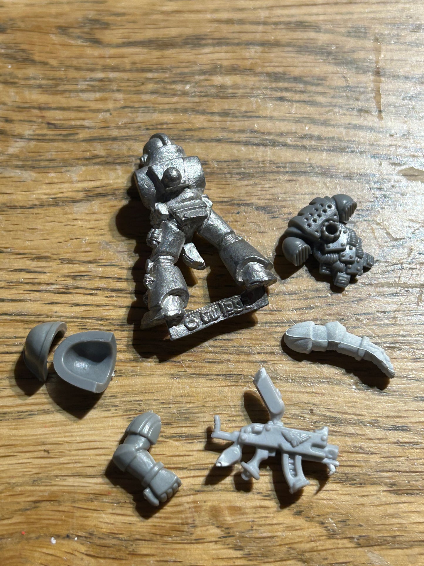 WH40K Space Wolves Blood Claws Classic Metal Marine 2nd Edition 1990s