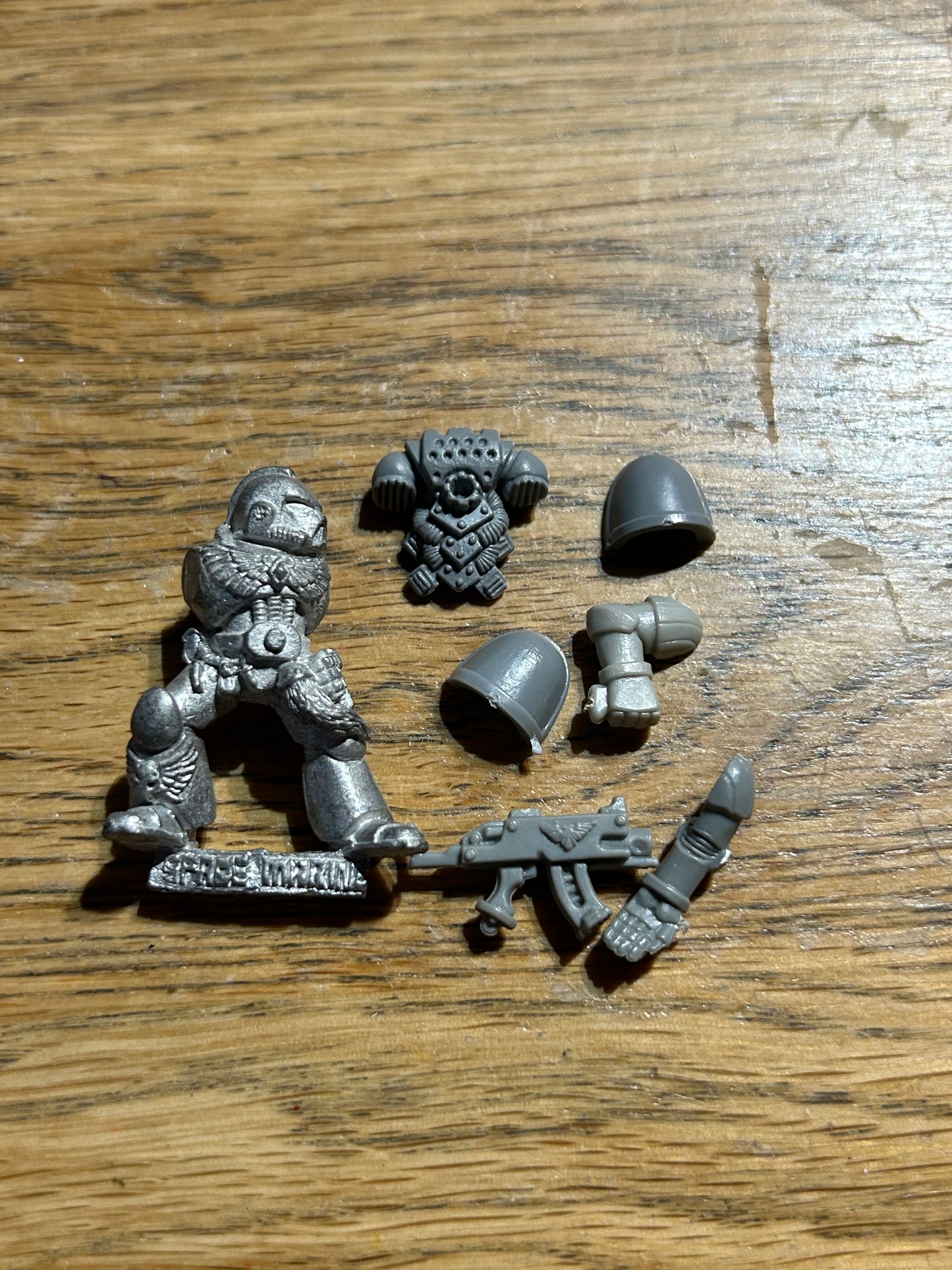 WH40K Space Wolves Grey Hunter Classic Metal Marine 2nd Edition 1990s