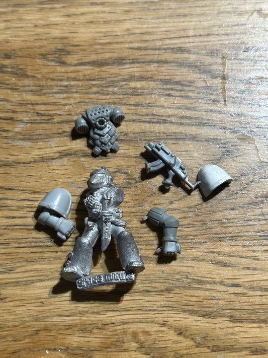 WH40K Space Wolves Blood Claws Classic Metal Marine 2nd Edition 1990s