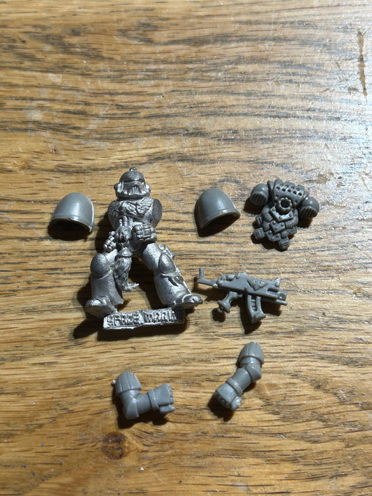 WH40K Space Wolves Blood Claws Classic Metal Marine 2nd Edition 1990s