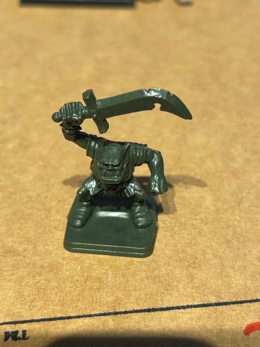 Warhammer fantasy heroquest orc with notched sword  x1 (3 available)