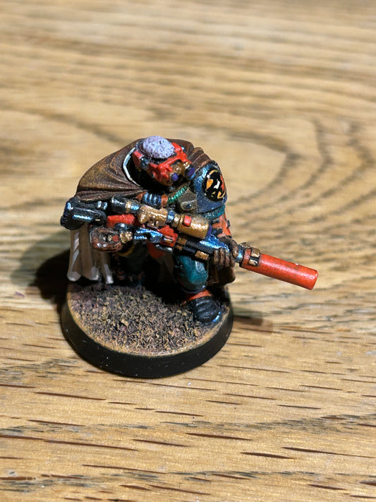 Warhammer 40k Space Marine Metal Scout sniper