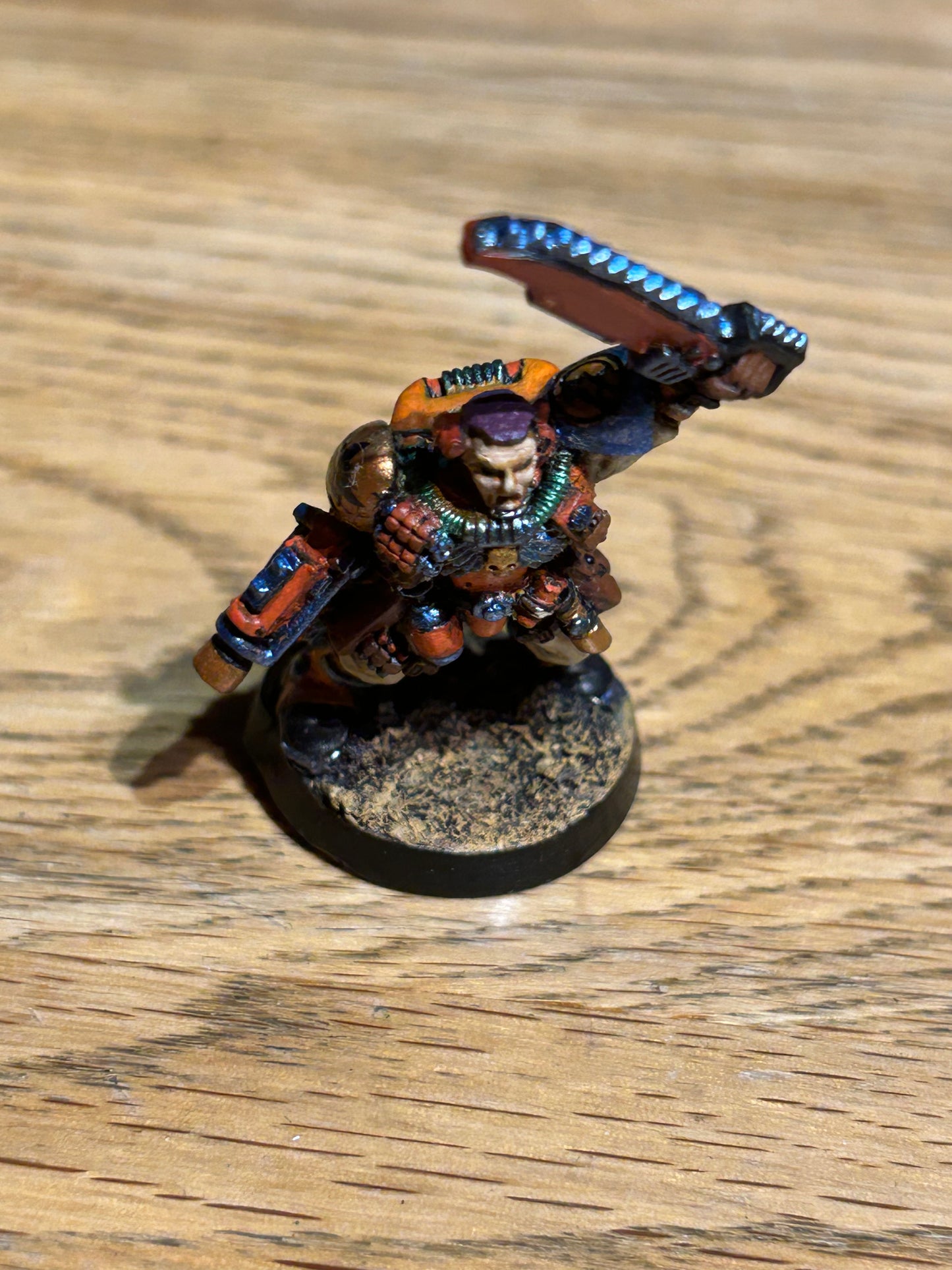 Warhammer 40k SPACE MARINE SCOUT SERGEANT Metal Citadel 90s