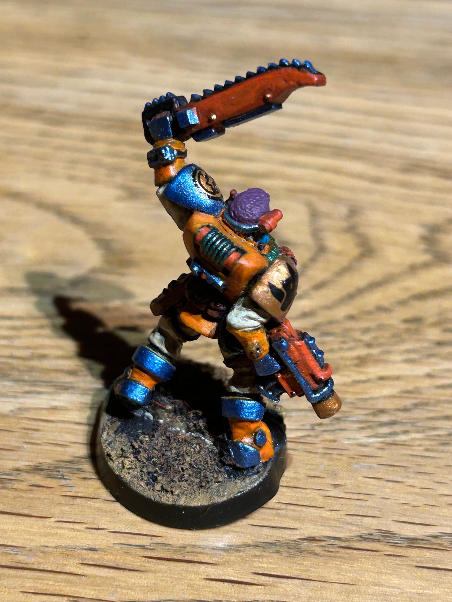 Warhammer 40k SPACE MARINE SCOUT SERGEANT Metal Citadel 90s