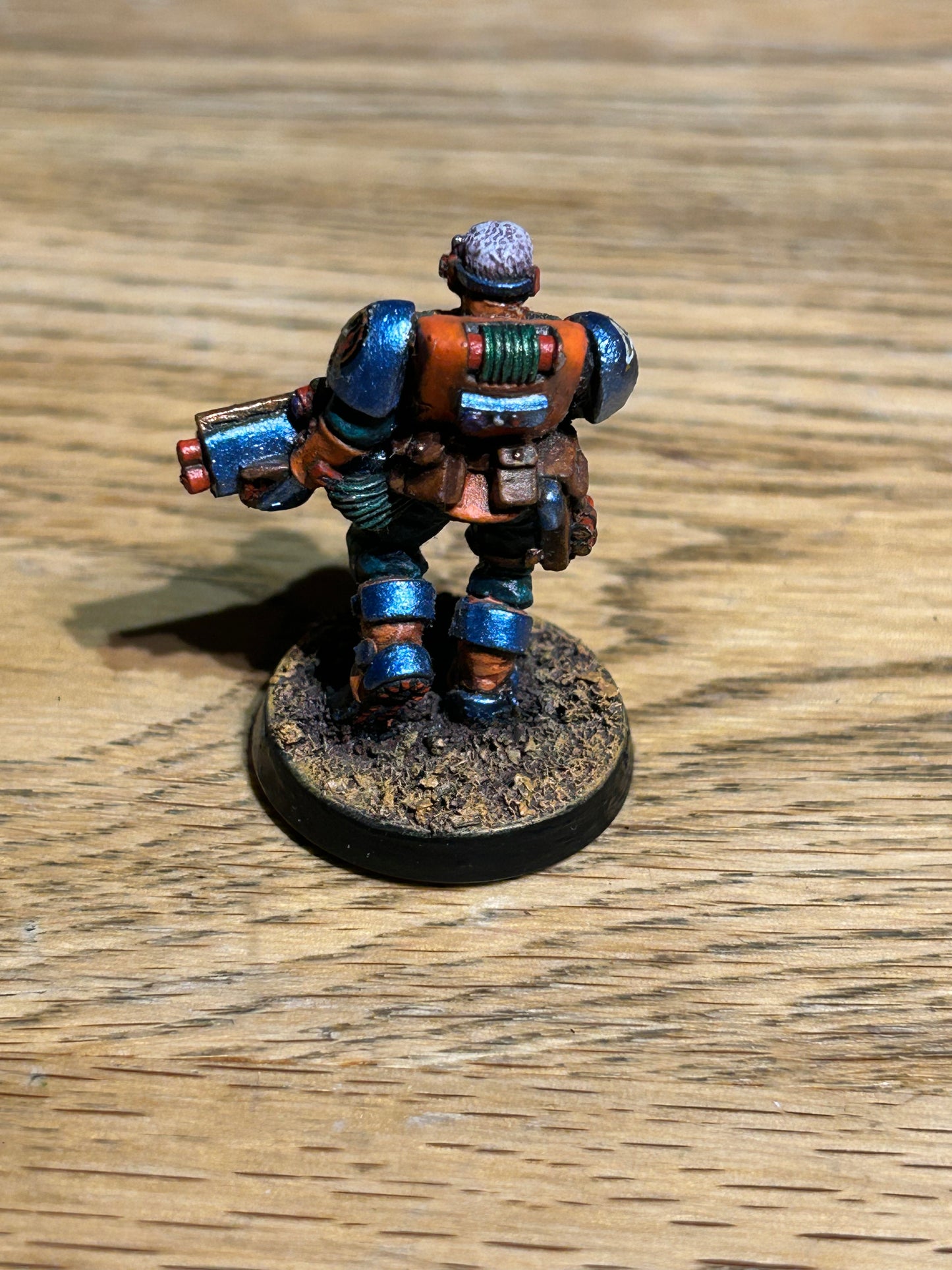 Warhammer 40k Space Marine Metal Scout With Shotgun